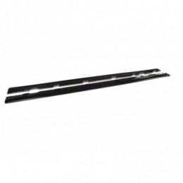 Maxton Side Skirts Diffusers Ford Focus ST / ST-Line Mk4 Gloss Black, Focus Mk4 / ST-Line