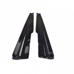 Maxton SIDE SKIRTS DIFFUSERS MERCEDES- BENZ C43 AMG W205 Gloss Black, W205