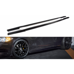 tuning SIDE SKIRTS DIFFUSERS BMW 1 E81/ E87 FACELIFT Gloss Black