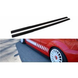 Maxton Side Skirts Diffusers Ford Fiesta ST Mk6 Gloss Black, Fiesta MK6 / MK6 ST