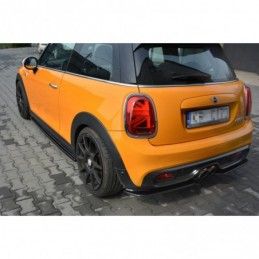 Maxton SIDE SKIRTS DIFFUSERS MINI COOPER S MK3 PREFACE 3-DOOR (F56) Gloss Black, Mini