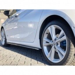 Maxton SIDE SKIRTS DIFFUSERS OPEL ASTRA K OPC-LINE Gloss Black, Astra K