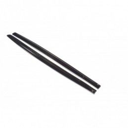 Maxton Side Skirts Diffusers Audi RS3 8V FL Sedan Gloss Black, A3/S3/RS3 8V