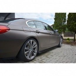 Maxton SIDE SKIRTS DIFFUSERS BMW 6 GRAN COUPÉ Gloss Black, Serie 6 F06/ F12/ F13