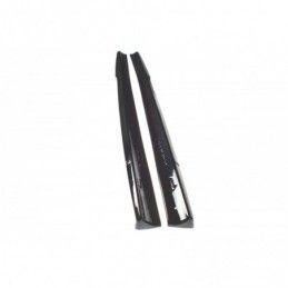 Maxton Side Skirts Diffusers Audi S3 / A3 S-Line 8V / 8V FL Hatchback Gloss Black, A3/S3/RS3 8V