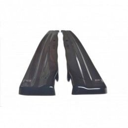 Maxton Side Skirts Diffusers Audi RS4 B9 Gloss Black, A4 B9