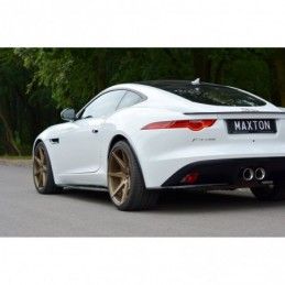 Maxton SIDE SKIRTS DIFFUSERS JAGUAR F-TYPE Gloss Black, Jaguar