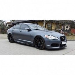 Maxton SIDE SKIRTS DIFFUSERS JAGUAR XF- R Gloss Black, Jaguar