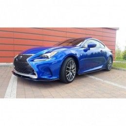 Maxton SIDE SKIRTS DIFFUSERS Lexus Rc Gloss Black, Lexus