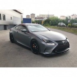 Maxton SIDE SKIRTS DIFFUSERS Lexus Rc Gloss Black, Lexus