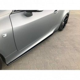 Maxton SIDE SKIRTS DIFFUSERS Lexus Rc Gloss Black, Lexus