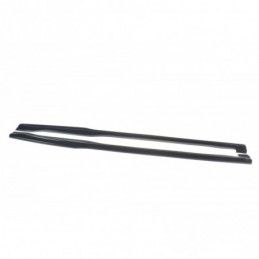 Maxton Side Skirts Diffusers Audi TT RS 8S Gloss Black, TT Mk3 8S