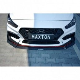 Maxton FRONT RACING SPLITTER HYUNDAI I30 Mk3 N , Hyundai