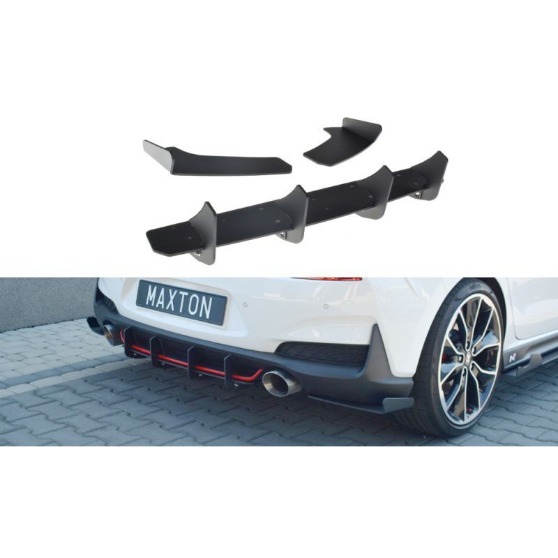 Maxton REAR DIFFUSER HYUNDAI I30 Mk3 N , Hyundai