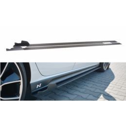 Maxton RACING SIDE SKIRTS DIFFUSERS HYUNDAI I30 Mk3 N , Hyundai