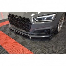 Maxton Front Splitter Audi S5 / A5 S-Line F5 Coupe / Sportback , A5 F5