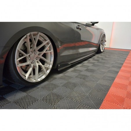 Maxton Side Skirts Diffusers Audi S5 / A5 S-Line F5 Coupe , A5 F5