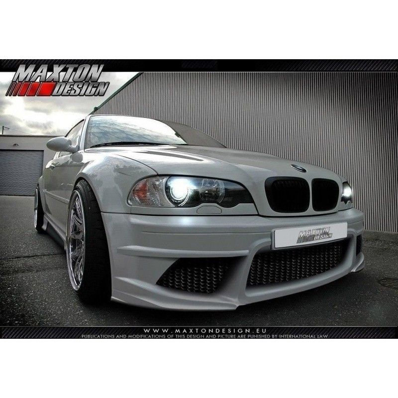 Maxton FRONT BUMPER BMW 3 E46 - 4 DOOR SALOON GENERATION V , Serie 3 E46/ M3