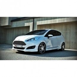 Maxton Front Bumper Spoiler Ford Fiesta Mk7 FL , Fiesta Mk7 / 7.5