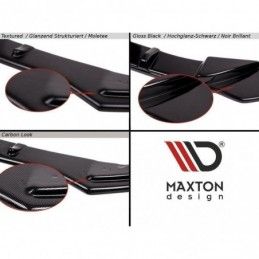 Maxton SIDE SKIRTS DIFFUSERS FIAT STILO SCHUMACHER VERSION Gloss Black, Stilo