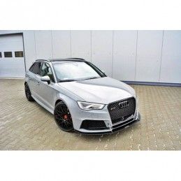 Maxton Front Racing Splitter Audi RS3 8V Sportback , A3/S3/RS3 8V