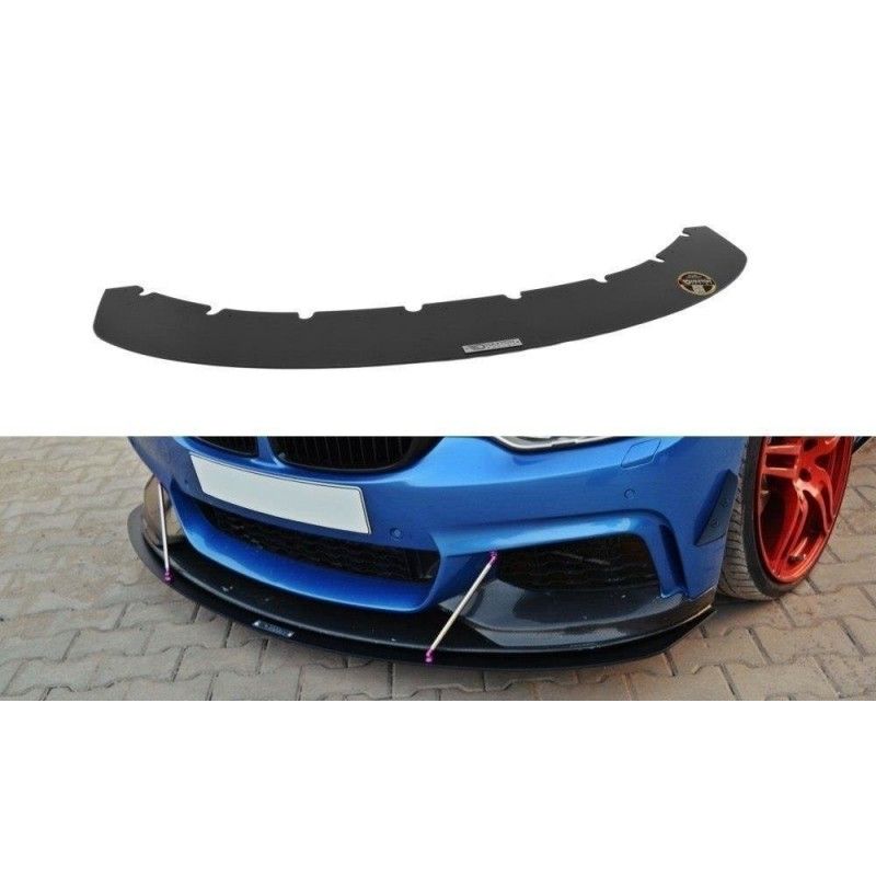 Maxton FRONT RACING SPLITTER v.3 for BMW 4 F32 M-PACK & M-Performance , Serie 4 F32/ M4