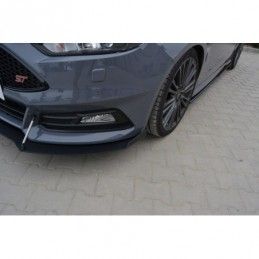 Maxton Racing Front Splitter V.2 Ford Focus ST Mk3 FL , Focus Mk3 / 3.5 / ST / RS