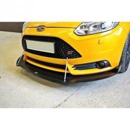 Maxton Racing Front Splitter V.2 Ford Focus ST Mk3 , Focus Mk3 / 3.5 / ST / RS