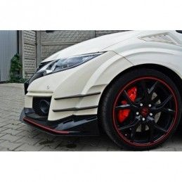 Maxton FRONT RACING SPLITTER v.1 HONDA CIVIC IX TYPE R , CIVIC