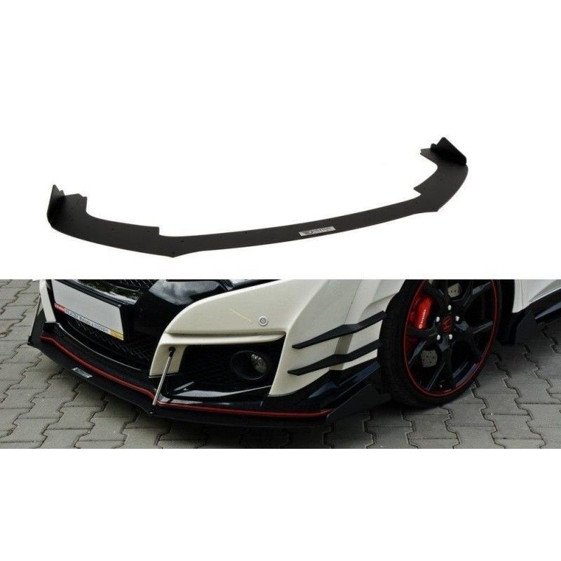 Maxton FRONT RACING SPLITTER v.2 HONDA CIVIC IX TYPE R , CIVIC