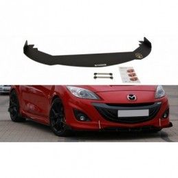 Maxton FRONT RACING SPLITTER MAZDA 3 MK2 MPS , Mazda 3