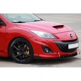 Maxton FRONT RACING SPLITTER MAZDA 3 MK2 MPS , Mazda 3