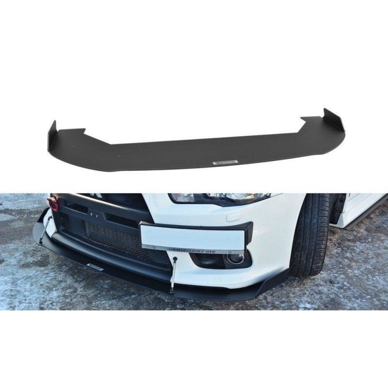 Maxton FRONT RACING SPLITTER V.1 Mitsubishi Lancer Evo X , Lancer Evo