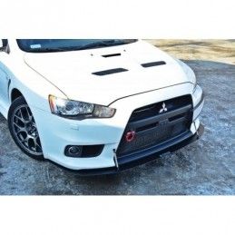 Maxton FRONT RACING SPLITTER V.2 Mitsubishi Lancer Evo X , Lancer Evo