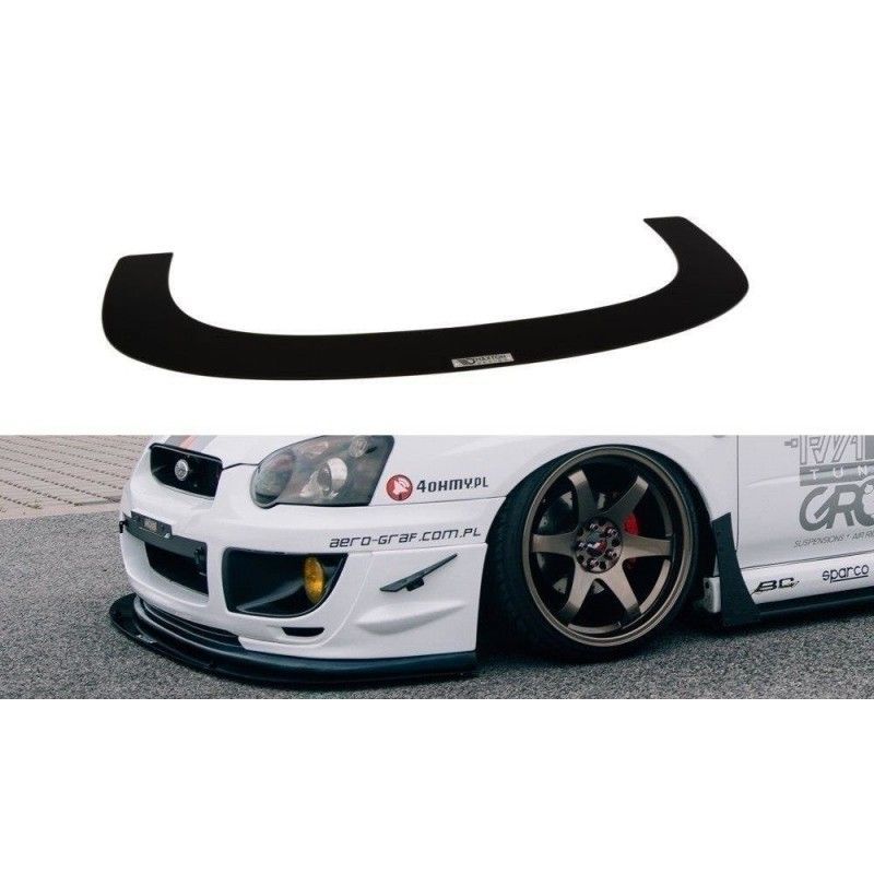 Maxton FRONT RACING SPLITTER Subaru Impreza WRX STI (BLOBEYE) , MAXTON DESIGN