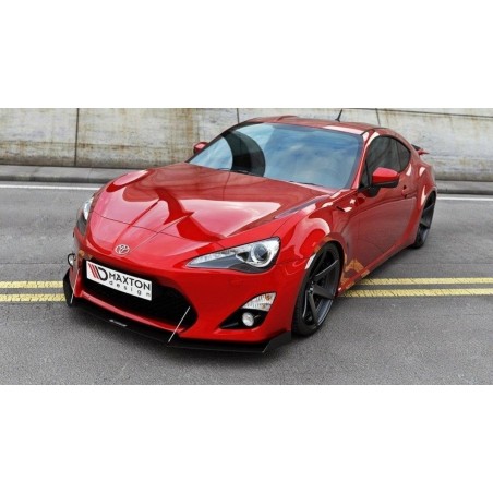 Maxton FRONT RACING SPLITTER TOYOTA GT86 (with wings) , GT86