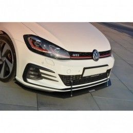 Maxton FRONT RACING SPLITTER V.1 VW GOLF VII GTI FACELIFT , Golf 7