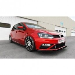 Maxton FRONT RACING SPLITTER VW POLO MK5 GTI FACELIFT , Polo Mk5 6R