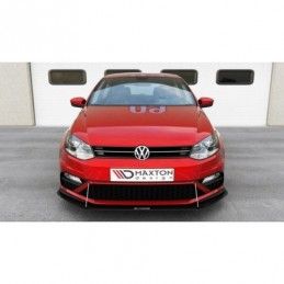 Maxton FRONT RACING SPLITTER VW POLO MK5 GTI FACELIFT , Polo Mk5 6R