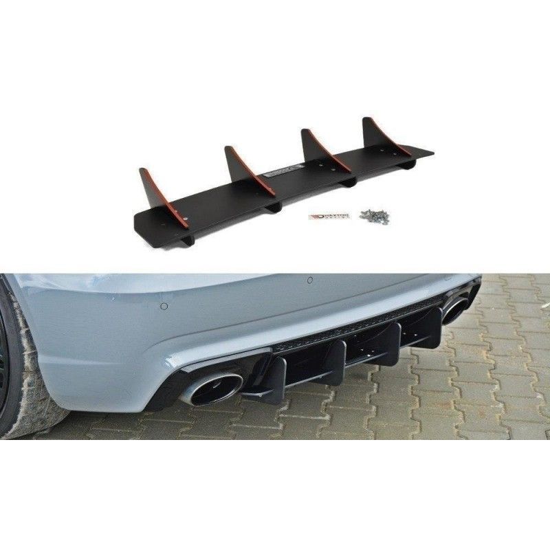 Maxton Rear Diffuser Audi RS3 8V Sportback , A3/S3/RS3 8V