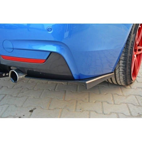 Maxton REAR DIFFUSER & REAR SIDE SPLITTERS for BMW 4 F32 M-PACK , Serie 4 F32/ M4