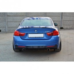 Maxton REAR DIFFUSER & REAR SIDE SPLITTERS for BMW 4 F32 M-PACK , Serie 4 F32/ M4