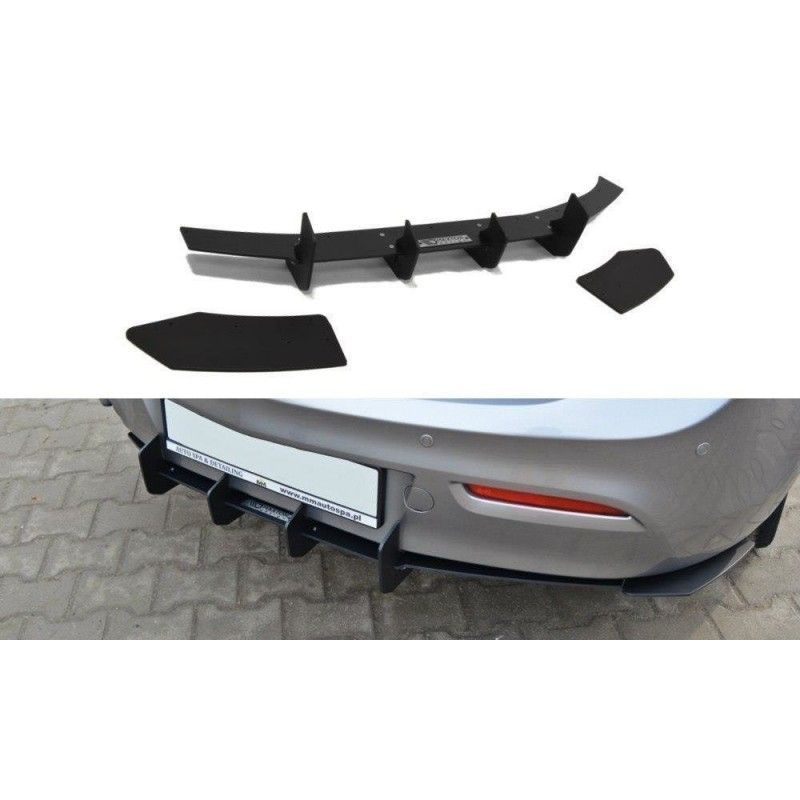 Maxton MAZDA 3 MK2 SPORT (PREFACE) REAR DIFFUSER & REAR SIDE SPLITTERS , Mazda 3