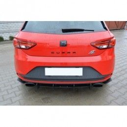 Maxton SEAT LEON III CUPRA REAR DIFFUSER & REAR SIDE SPLITTERS , Leon Mk1 / Cupra