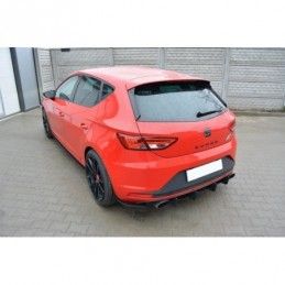 Maxton SEAT LEON III CUPRA REAR DIFFUSER & REAR SIDE SPLITTERS , Leon Mk1 / Cupra