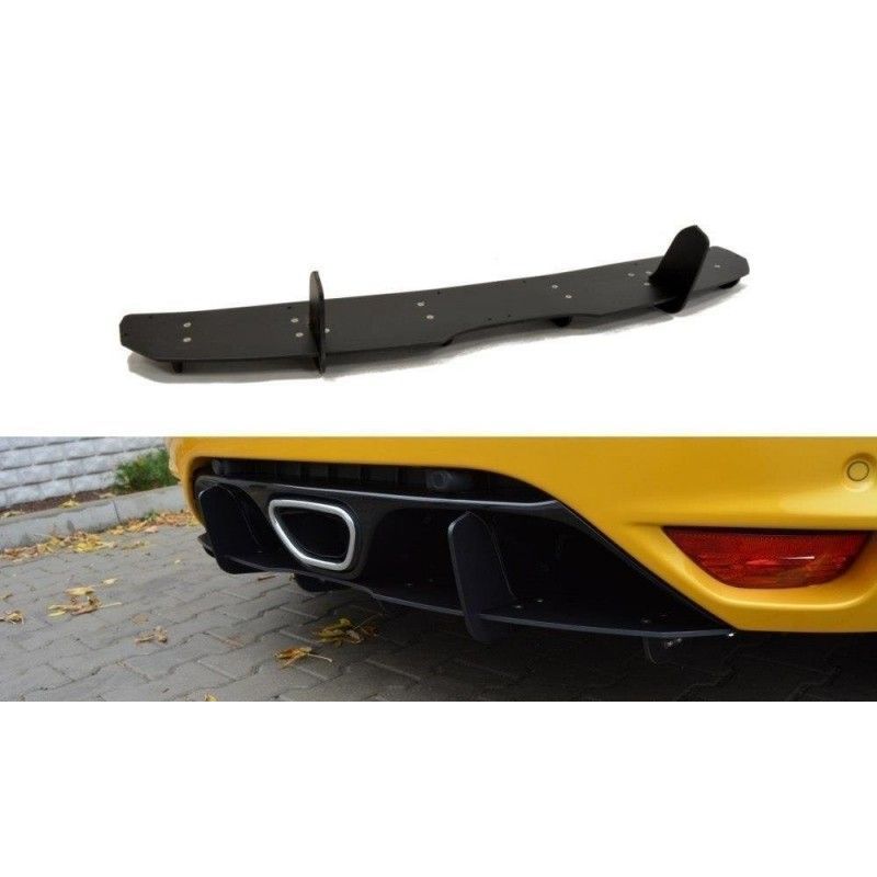 Maxton REAR DIFFUSER RENAULT MEGANE MK3 RS , Megane III