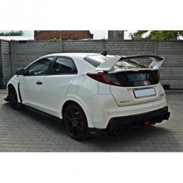 Maxton RACING REAR SIDE SPLITTERS HONDA CIVIC IX TYPE R , CIVIC