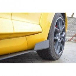 Maxton RACING SIDE SKIRTS DIFFUSERS RENAULT MEGANE MK3 RS , Megane III