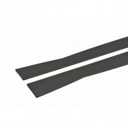 Maxton RACING SIDE SKIRTS DIFFUSERS RENAULT MEGANE MK3 RS , Megane III