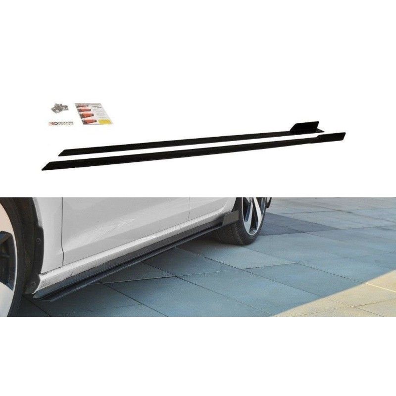 Maxton VW GOLF VII GTI (FACELIFT) - RACING SIDE SKIRTS DIFFUSERS , Golf 7